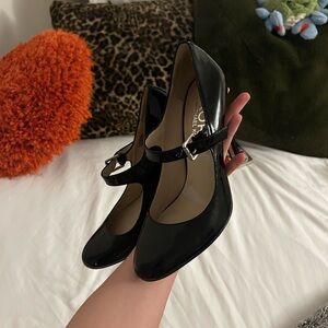Michael Kors Black Patent Heels